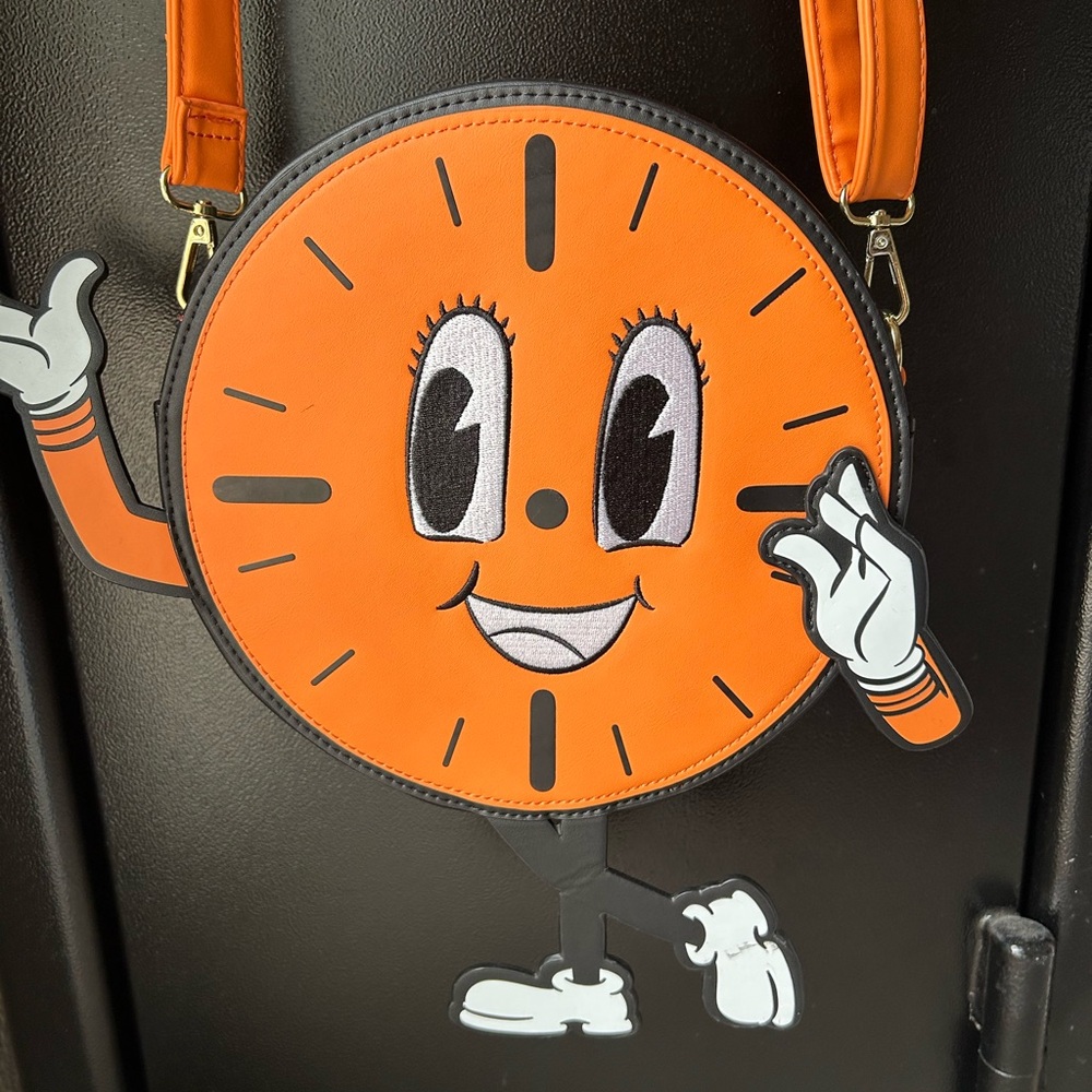 Loungefly Disney Marvel Loki Miss Minutes Clock Crossbody